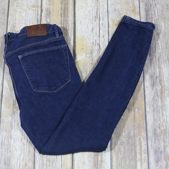 Madewell Denim - Madewell Skinny Jeans 27x25 Dark Wash Stretch